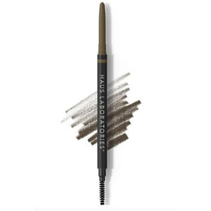 Haus Labs The Edge Precision Brow Pencil, ASH BROWN // FULL SIZE, NEW IN BOX
